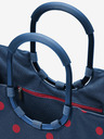 Reisenthel Dunkelblau Damen Polka Dot Tasche Reisenthel Loopshopper L Frame Mixed Dots