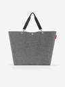 Reisenthel Reisenthel Shopper XL Grau Großer gestreifter Damen Shopper Tasche