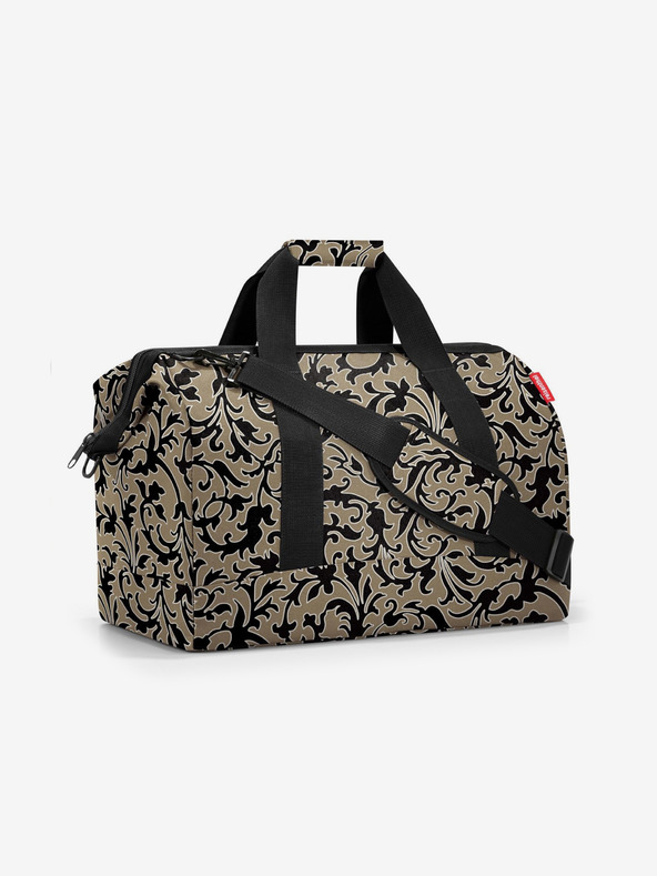 Reisenthel Khaki Gemusterte Reisetasche Reisenthel Allrounder L Barock marmoriert