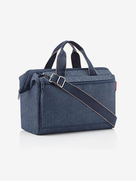 Reisenthel Reisenthel Allrounder S Pocket Herringbone Dunkelblau Reisetasche
