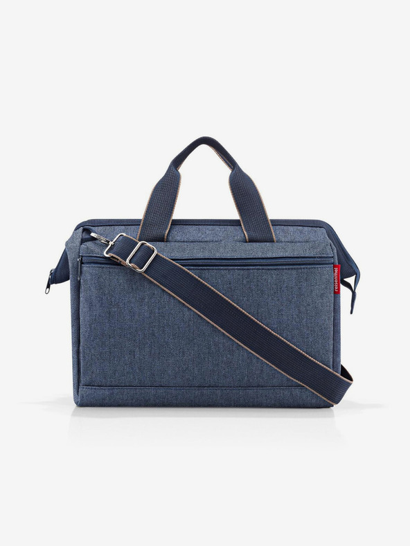 Reisenthel Reisenthel Allrounder S Pocket Herringbone Dunkelblau Reisetasche