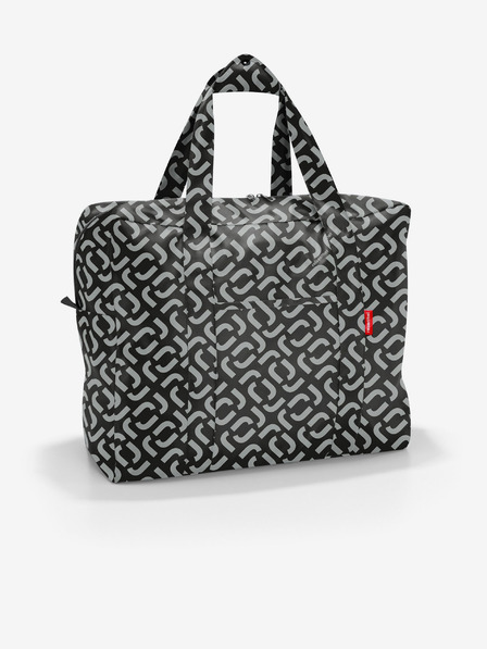 Reisenthel Grau und Schwarz Gemusterte Faltbare Reisenthel Mini Maxi Touringbag Signature