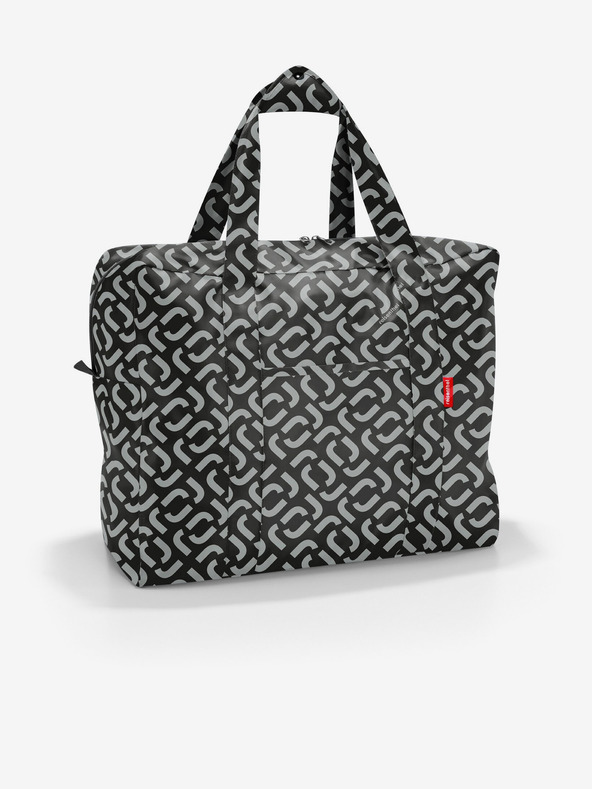 Reisenthel Grau und Schwarz Gemusterte Faltbare Reisenthel Mini Maxi Touringbag Signature