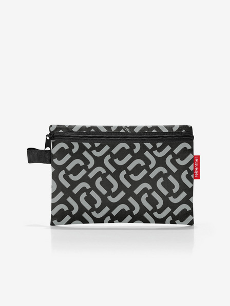 Reisenthel Grau und Schwarz Gemusterte Faltbare Reisenthel Mini Maxi Touringbag Signature