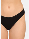 Nedeto Set mit fünf Damen-Boxershorts in schwarz Nedeto