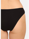Nedeto Set mit fünf Damen-Boxershorts in schwarz Nedeto