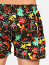 Styx Dreierpack Weihnachtsshorts für Herren in hellblau, schwarz und hellgrün STYX