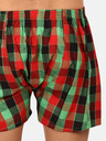 Styx Dreiteiliges Set karierter Shorts für Herren in rot, gelb und grün STYX