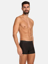 Nedeto Dreier-Set Herren-Boxershorts in schwarz Nedeto