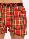 Styx Set aus drei karierten Shorts für Herren in blau, rot und gelb STYX