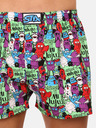 Styx Set mit drei gemusterten Shorts für Herren in schwarz, lila und rot STYX