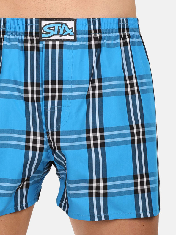 Styx Dreier-Set Herren Styx Shorts klassisch elastisch mehrfarbig