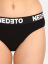 Nedeto Dreier-Set - Damen-Slips Nedeto schwarz