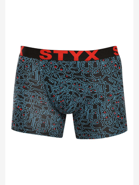Styx Herren Styx lange Kunst-Sport-Gummi-Doodle-Boxershorts (U1256/2)