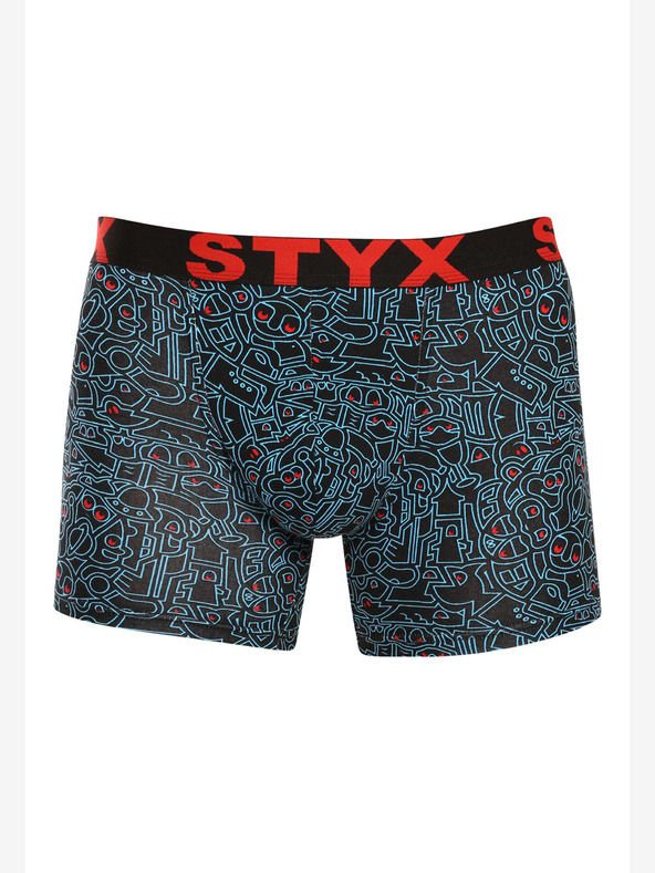 Styx Herren Styx lange Kunst-Sport-Gummi-Doodle-Boxershorts (U1256/2)