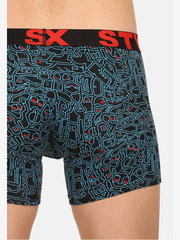 Styx Herren Styx lange Kunst-Sport-Gummi-Doodle-Boxershorts (U1256/2)