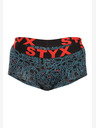 Styx Styx Kunstslip für Damen mit Doodle-Bein