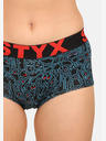 Styx Styx Kunstslip für Damen mit Doodle-Bein