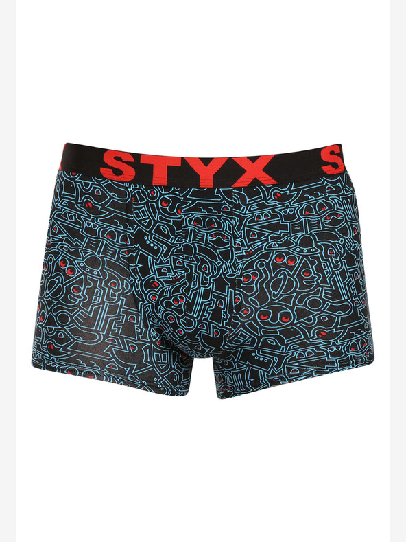 Styx Styx Herren Boxershorts Styx Art Sport Gummi Doodle (G1256/2)