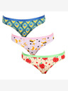 Dedoles Dreier-Set - fröhliche Damen-Slips Dedoles