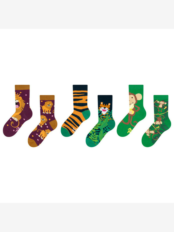 Dedoles Dreier-Set - Fröhliche Kindersocken Dedoles