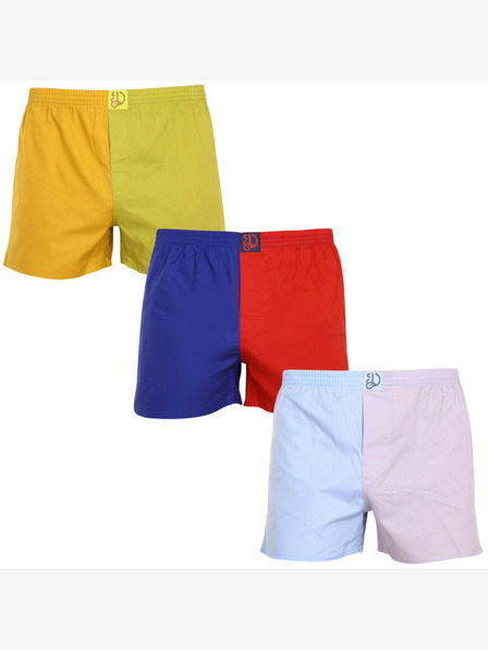 Dedoles Dreier-Set - Dedoles Herren-Shorts Multicolour