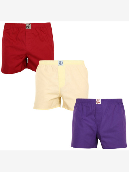 Dedoles Dreier-Set - Dedoles Herren-Shorts Multicolour