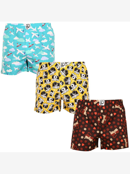 Dedoles Dreier-Set - Fröhliche Herrenshorts Dedoles