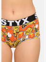 Styx Dreier-Set - Styx art Damen-Slip mit Bein multicolor