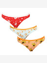 Dedoles Dreier-Set - fröhliche Damen-Slips Dedoles