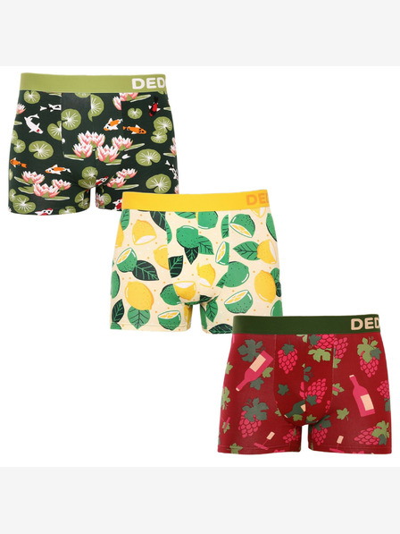 Dedoles Dreier-Set - Fröhliche Herren-Boxershorts Dedoles