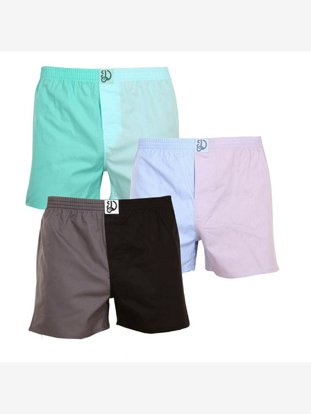 Dedoles Dreier-Set - Dedoles Herren-Shorts Multicolour