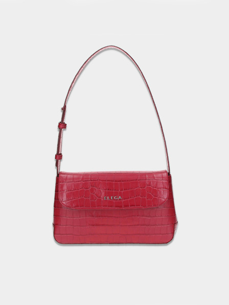 Elega Rot Frauen Klappe Handtasche Elega Dundee