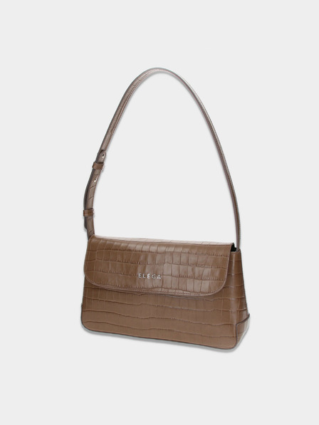Elega Braun Elega Dundee Damen Klappe Handtasche