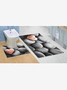 Bellatex Badezimmer- und Toilettenvorleger Dunkle Steine 3D Bellatex