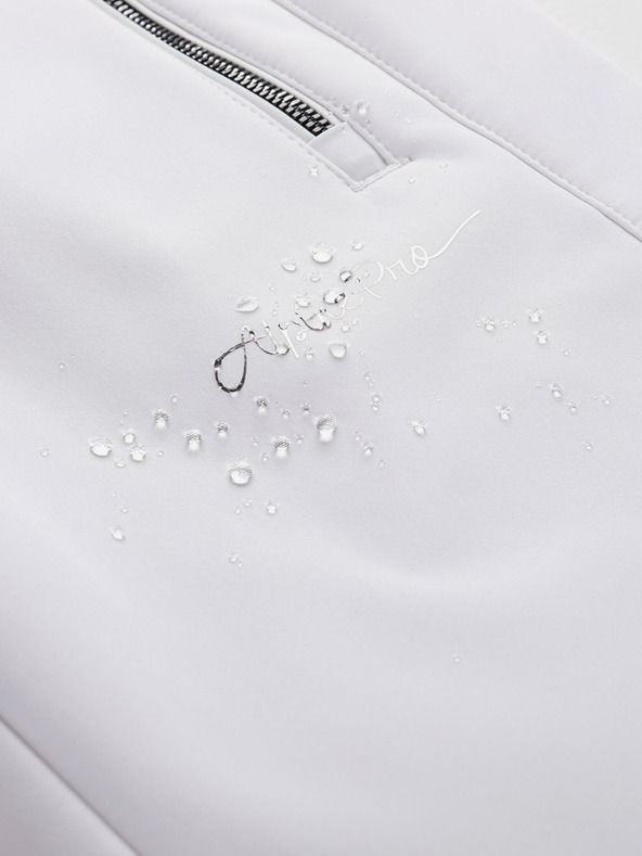 ALPINE PRO Damenski-Softshellhose mit Membran ALPINE PRO GERANA weiß