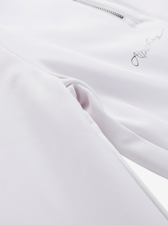 ALPINE PRO Damenski-Softshellhose mit Membran ALPINE PRO GERANA weiß