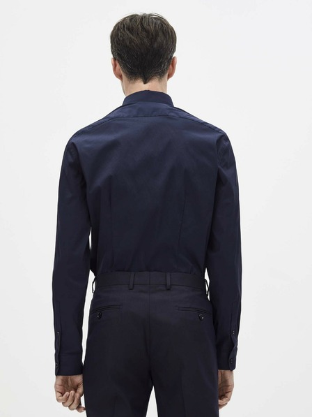Celio Dunkelblaues Herrenhemd Celio Masantal1