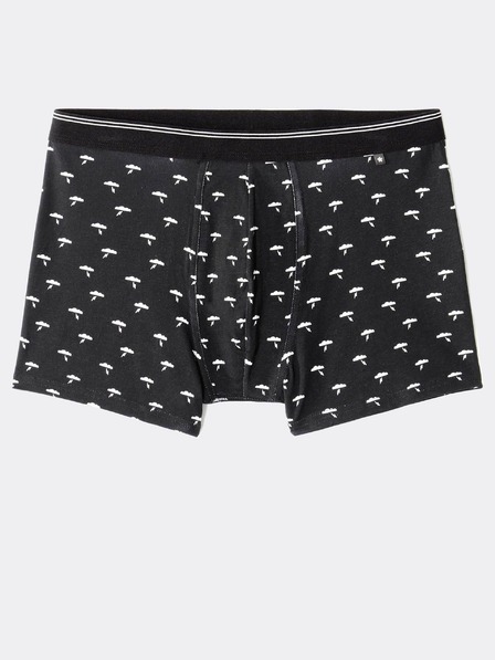 Celio Schwarz gemusterte Herren Boxershorts Celio Mitch