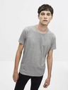Celio Graues Herren-Basic-T-Shirt Celio Neunir