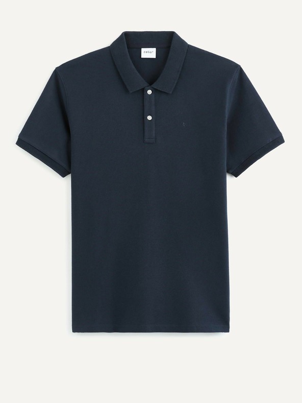 Celio Dunkelblaues Herren-Poloshirt Celio