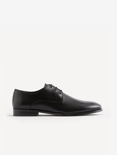 Celio Schwarze Lederhalbschuhe Celio Rytaly