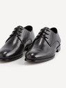 Celio Schwarze Lederhalbschuhe Celio Rytaly