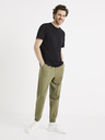 Celio Schwarzes Basic-T-Shirt Celio Tebase