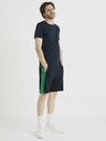Celio Dunkelblaues Basic-T-Shirt Celio Tebase