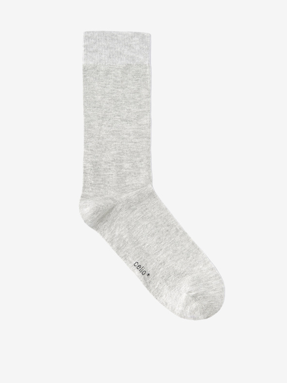 Celio Hellgraue Socken Celio Milo
