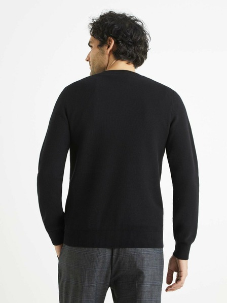 Celio Schwarzer Herren Pullover Celio Bepic