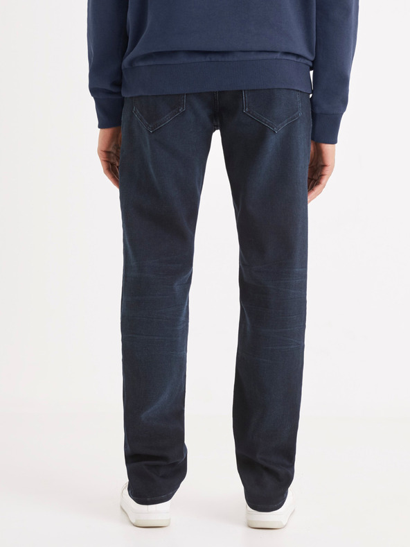 Celio Dunkelblaue Herren Celio C15 Straight Fit Jeans