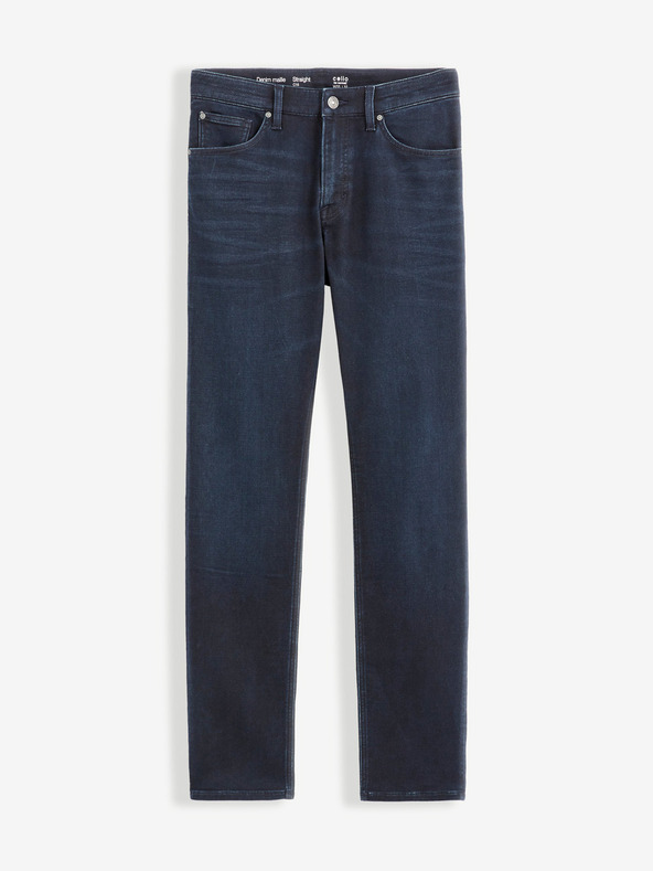 Celio Dunkelblaue Herren Celio C15 Straight Fit Jeans