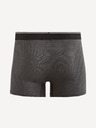 Celio Dunkelgrau gestreifte Herren Boxershorts Celio